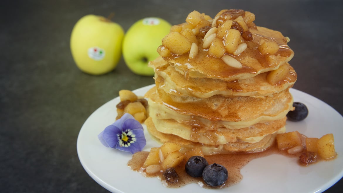 Tortitas panqueques<br>veganas