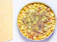 Bacon and cheese quiche