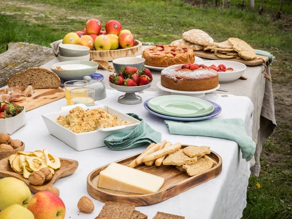 Brunch ad alta quota, tra i meleti della Val Venosta