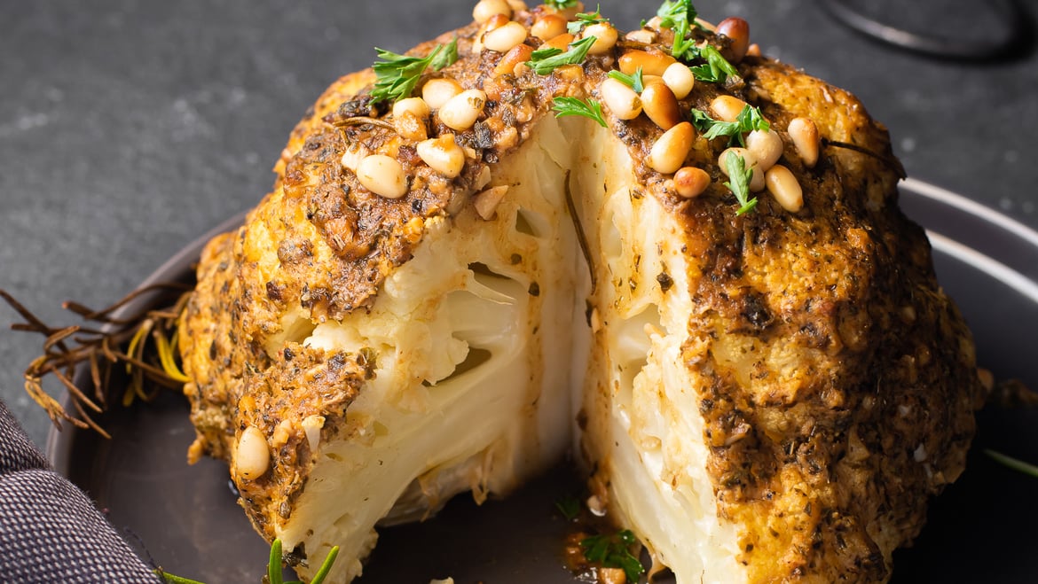 Roasted cauliflower