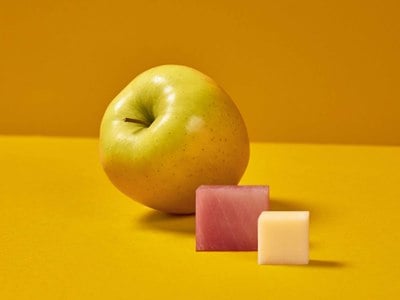 Golden Delicious und Thunfisch