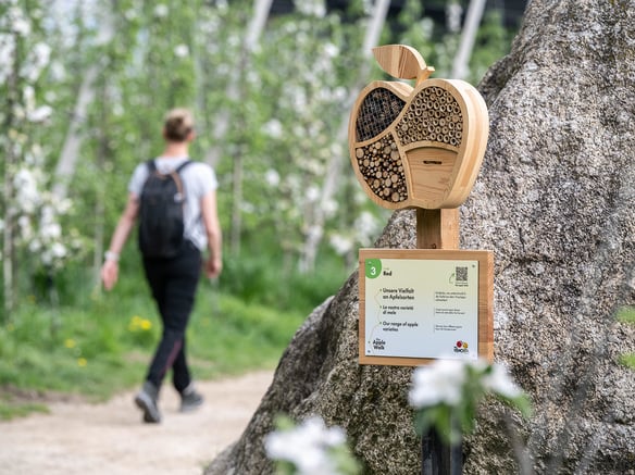 “El Paseo de la Manzana” en Parcines